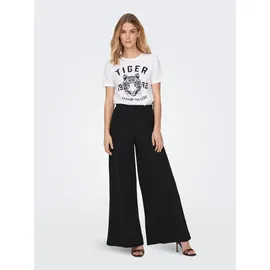 Jdy Jerseyhose JDYTANJA LIFE WIDE FLOWY PANT Schwarz S 32