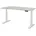 ASSMANN Schreibtisch Bianco Weiß Metall 140x121x80 cm Arbeitszimmer Schreibtische Bürotische
