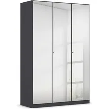 Rauch Drehtürenschrank »Reflect«, mit Spiegelfront, inkl. praktischer Inneneinteilung Grau