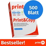 print24 Druckerpapier A4 80 g/m2 500 Blatt