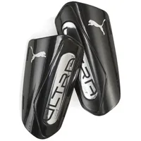 Puma Ultra Light Strap Schienbeinschoner 03 black-silver XL