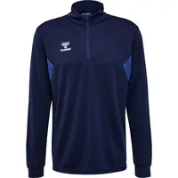 Hummel Authentic Halbreißverschluss-sweatshirt - Marine, 3XL