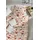 Primera Dotsy Blumen Orange 155 x 220 cm + 2 x 80 x 80 cm