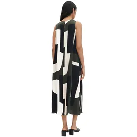 Someday Trägerkleid Midi Abstrakt Grün/Beige 34