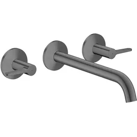Hansgrohe AXOR One 3-Loch Wannenarmatur Brushed Black Chrome