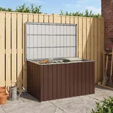 vidaXL Gartenbox 149 x 99 x 93 cm Braun