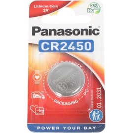 Panasonic CR2450 Lithium Batterie IEC CR 2450 EL