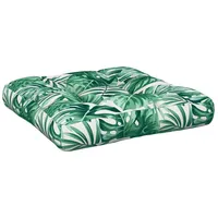 VidaXL Palettenkissen Blattmuster 60x61,5x10 cm Stoff