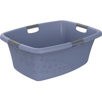 Rotho Wäschewanne Flowers 50 L horizon blue