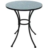 Hti-Living Celia Blätter Essgruppe 1 Tisch 2 Stühle 0 x 0 x 0 cm blau