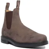 Blundstone Blundstone 1306 Rustic Braun Leather (Dress Series) Leder Größe: 44 Schmal - Braun - 44