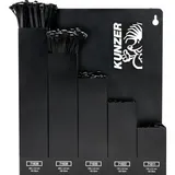Kunzer 7KBS500 Kabelbinder-Sortiment 100 mm, 150 mm, 200 mm, 300 mm, 360 mm Schwarz