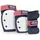 Rekd Protection Rekd Heavy Duty Triple Pad Set - Blue Pink - L