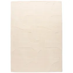 Wollteppich Bermudez Creme ca. 190x290cm
