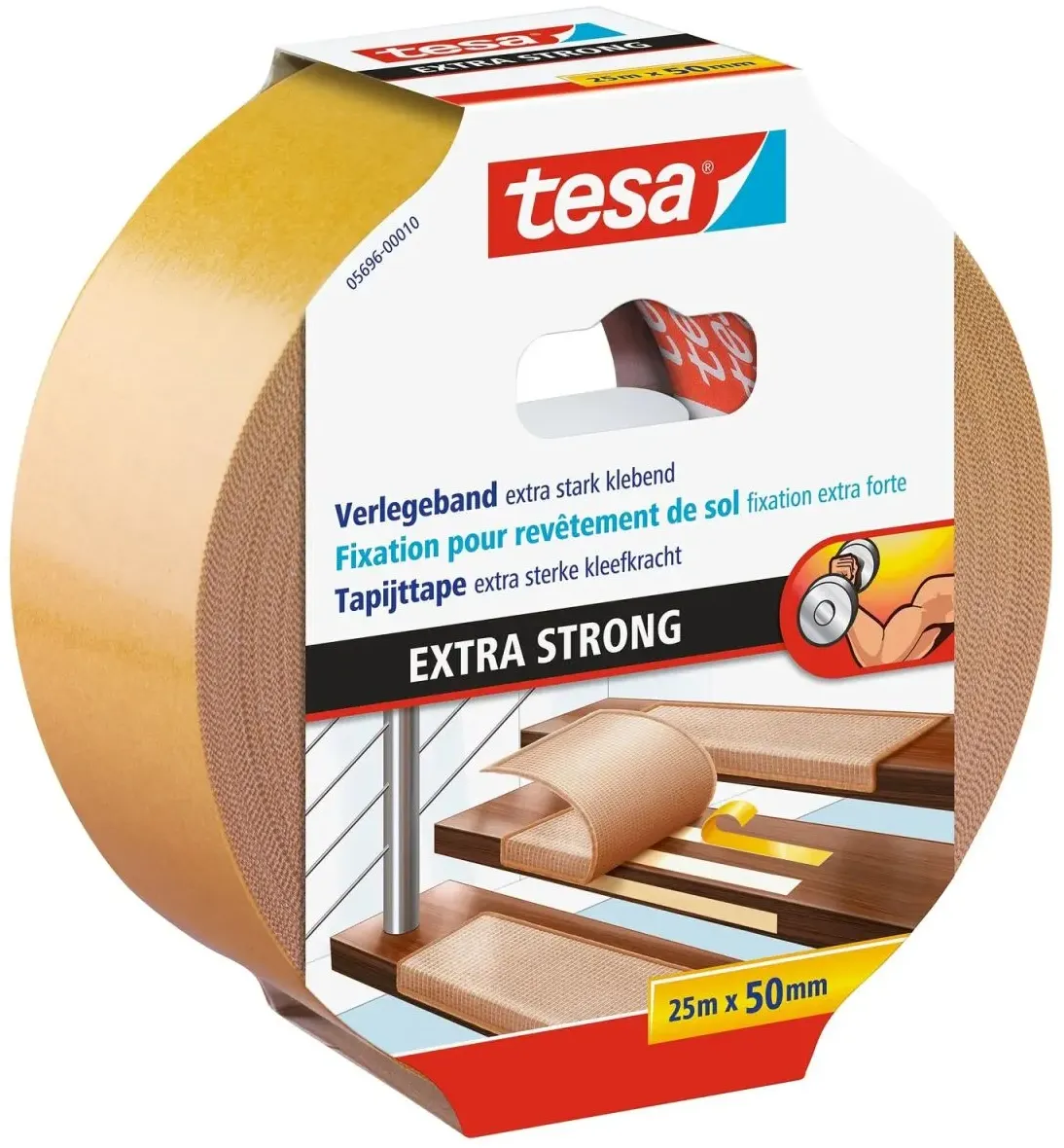 TESA 5686 Für die Nutzung im Innenbereich geeignet 10 m Polypropylen (PP) Weiß