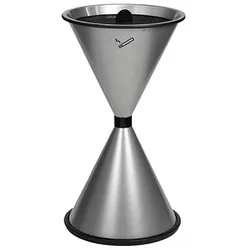TKG Diabolo Standaschenbecher dunkelsilber