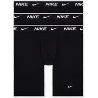 Nike Dri-FIT Essential Cotton Stretch Long Boxer Briefs black S 3er Pack