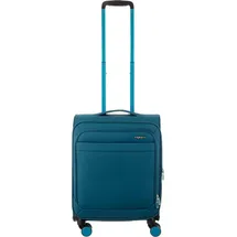 Franky T27-B 4-Rollen Cabin 55 cm / 50 l petrol/turquise