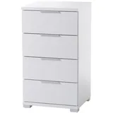 SchlafKONTOR Nachtschrank 46 x 42 x 79 cm Weiß