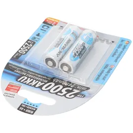 Ansmann Akku Mignon AA 2500mAh 2er Blister