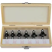 Fortis Abrundfräser-Satz HW S8 6-teilig