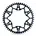 Moto Master Corona Moto Offroad Racing 520-53T Schwarz