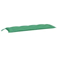VidaXL Gartenbank-Auflage Grün 150x50x7 cm Oxford-Gewebe