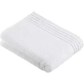 VOSSEN Vienna Style Supersoft Badetuch 100 x 150 cm weiß