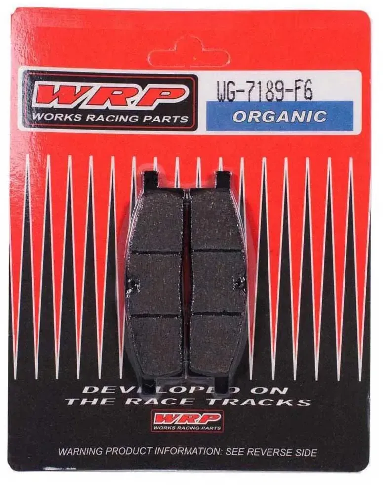 Wrp F6 Off Road Yamaha Vordere Bremsbeläge - Black - One Size