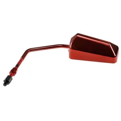 Spiegel STR8 F1-Style M8 Gewinde inkl. Adapter Linksgewinde universal rot