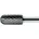 Pferd Kleinfrässtift Form WRC D mm Kopf-L 13 mm Schaft-D mm Verz Plus