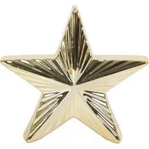 Trendline Deko Keramik Stern 12 x 3,5 x 12,5 cm