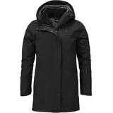 Schöffel Damen Doppeljacke 3in1 Parka Barth L, black, 48