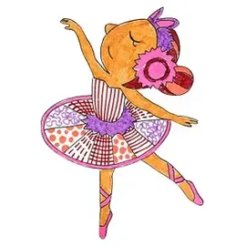 Faber-Castell Connector Ballerina Filzstifte farbsortiert,