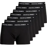 JACK & JONES Trunks black/black XXL 7er Pack