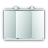 JOKEY LED-Spiegelschrank Lena (B x H: 80 cm, mit Beleuchtung, MDF, Weiß)