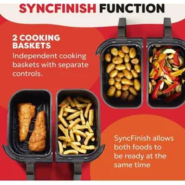 Instant Vortex Plus Doppelkorb