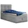 Sofnet Boxspringbett Best Mini mit Bettkasten und Matratzentopper - Topper, - 120x 200 - Grau Textil, H3, Rechteckig, 120x200 cm, Schlafzimmer, Betten, Boxspringbetten
