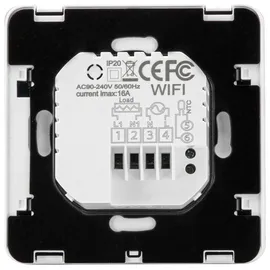 casativo-power WLAN-Thermostat Unterputz für Fussbodenheizung 1 St. Weiß