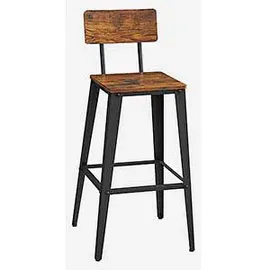 VASAGLE Barhocker LBC078B01 braun, 2 St.