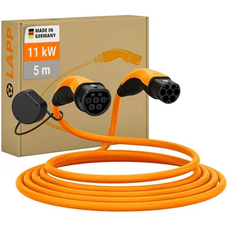 Lapp Mobility Helix Typ 2, 11 kW, 5 m, Orange
