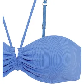 Copenhagen Studios Bandeau-Bikini-Top Damen Blau 42 Cup C/D