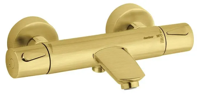 Damixa Silhouet Wannenthermostat, messing gebürstet (PVD), 745007900 745007900