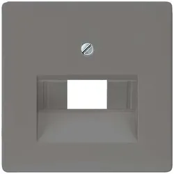 SIEMENS Netzwerk-Abdeckplatte 5TG1227 carbonmetallic