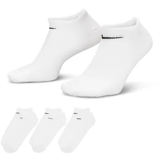 Nike Everyday Lightweight No-Show-Trainingssocken White/Black 42-46