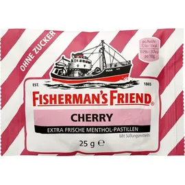 marvecs gmbh FISHERMANS FRIEND Cherry ohne Zucker Pastillen