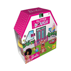 Lisciani Knete Barbie Knetset - Haus mit Glitzerknete +