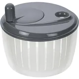 LURCH Salatschleuder mit Kurbel 22 x 22 x 16 cm grau/weiß