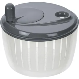LURCH Salatschleuder mit Kurbel 22 x 22 x 16 cm grau/weiß