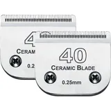 Cosyonall Ersatzklinge für Hundepflege, kompatibel mit Andis-Schermaschinen, Karbonstahl, abnehmbare Keramik, scharfe Kante, auch kompatibel mit Wahl/Oster Hundeknipsern